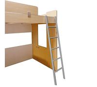 Escalera de Repuesto para litera, Dormitorio, casa, Loft, litera Superior, Solo Escalera con Ganchos Ajustables para caravanas, remolques, autocaravanas, Escalera de 4, 5 y 6 escalones (Colo