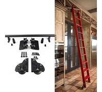 Escalera De Rodadura Biblioteca De Hardware Kit De Biblioteca de hardware de escalera rodante Kit de hardware de escalera deslizante Riel/riel redondo (sin escalera) Riel de escalera móvil de tubo red