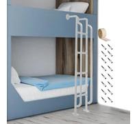 Escalera de Salida de Pozo Twin sobre litera Completa Lateral, escaleras de Loft con pasamanos, Escape de Emergencia de Ventana, casa pequeña/Espacios pequeños (Color:, Tamaño: 175Cm/5.7Ft/