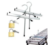 Escalera de techo, Abrazaderas de seguridad para escalera, Abrazadera de escalera para portaequipajes, Mango de escalera con mordaza de bloqueo, Cerradura para coche, Abrazaderas de escalera