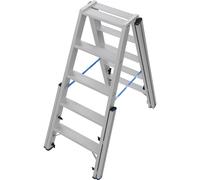 Escalera de tijera KRAUSE, con nivelación, ascenso por ambos lados