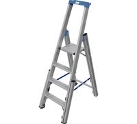 Escalera de tijera KRAUSE, con nivelación, ascenso por un lado