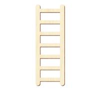 Escalera decorativa de madera, 3 - 50 cm de altura, para manualidades, decoración de mesa, tamaño: 49 cm, paquete con: 1 unidad