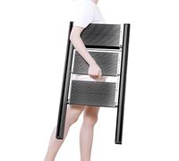 Escalera del ático con pasamanos 2M-3.8M control remoto techo plegable escotilla de escalera telescópica personalizada