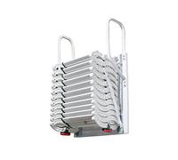 Escalera del ático Escalera Plegable montada en la Pared para Interiores y Exteriores Escaleras del ático abatibles Que se despliegan Desde el Techo adecuadas para la Empresa en la azotea del ático