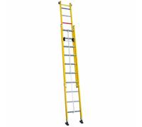 Escalera Doble Extensión a Cuerda TRF2C-16x2 Todo Fibra
