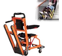 Escalera eléctrica para subir escaleras Ayuda para caminar Silla de ruedas Escalera eléctrica para subir escaleras Carro para silla de ruedas Carga 169 kg Silla portátil plegable Elevador de
