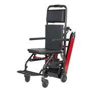 Escalera eléctrica sobre orugas, carretilla de mano eléctrica, silla de ruedas para pacientes mayores, carga segura de 169 kg