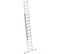Escalera extensible de aluminio Layher, de 2 piezas, extraíble