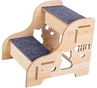 Escalera for Mascotas for Perros pequeños y rampa cómoda for Acceder al sofá y la Cama, Resistente, fácil con Problemas de Movilidad(L)