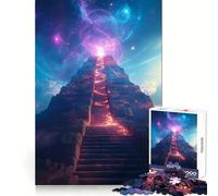 Escalera Mística a Las Estrellas, Rompecabezas de 1000 Piezas para Adultos y Adolescentes, Rompecabezas Mental, Arte para Desestresarse, Regalo Ideal (50x75cm)