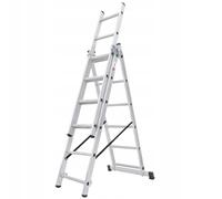 Escalera multifuncional KADAX, escalera multiusos fabricada en aluminio,...