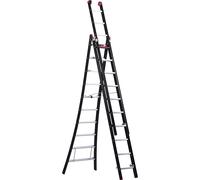 Escalera multiusos NEVADA Altrex, de 3 tramos, en negro