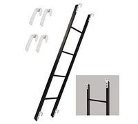 Escalera para Cama, Escalera para litera con 4 Ganchos - Escalera Colgante y Ligera para literas, Ideal para caravanas y Apartamentos Tipo Loft (Tamaño: 140 cm/55 Pulgadas)