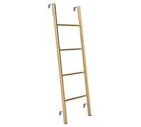 Escalera para litera de 114, 127, 139 y 150 cm, Ideal para Casas rodantes, Coches, Barcos, lofts, etc., Ajustable en Metal para casa, Dormitorio o apartamento. Capacidad de Carga: 150 kg (co