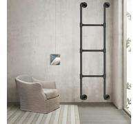 Escalera para litera, escalera de emergencia montada en la pared, escalera de escalada de seguridad de hierro forjado para uso en interiores y exteriores