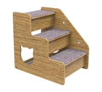 Escalera para Perros - rampa para Mascotas, Plataforma de Madera | Escalera Plegable sin Deslizamiento, Paso Elevado para Mascotas más Escalera portátil Escalador para sofá de Muebles de