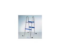 Escalera piscina GRE tijera 2x2p. 98cm. AR109