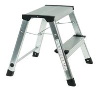 Escalera plegable de aluminio 2 peldaños WERKA PRO H 40,4 cm