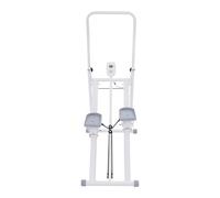 Escalera plegable para el hogar, 150 kg de capacidad de carga, stepper ajustable con pantalla LCD, entrenador de cuerpo completo para cardio, piernas y glúteos