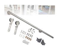 Escalera rodante para biblioteca, riel ajustable para estantería, almacén, ático, armario, estudio, uso escolar