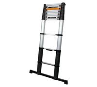 Escalera telescópica Giraffe Air (Número de peldaños: 14 ud., Altura de trabajo: 4,15 m, Carga soportada: 150 kg, Aluminio)