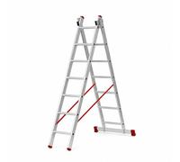 Escalera Transformable Doble Plus TR2-PLUS-2.0 de Aluminio con 7x2 Peldaños