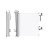 Escaleras ajustables para bebés, puertas retráctiles, valla de malla retráctil, barrera de escalera, protector de puerta para uso en interiores y hogares, mallas retráctiles para puertas de bebé