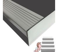 Escaleras antideslizantes, Cinta protectora for escaleras y bordes, multicolor, 40-400 pulgadas(Grijs,50inch)