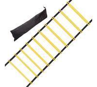 Escaleras De Agilidad Deportiva,Entrenador De Agilidad Con Escalera Fitness | Incluye Bolsa de Almacenamiento Montaje Instantáneo Mejora Coordinación para Fútbol Baloncesto Tenis