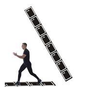 Escaleras de agilidad deportiva, escalera de práctica de agilidad de fútbol, mejora la velocidad, aumenta las habilidades atléticas, equipo de práctica de fútbol plegable para patio, jardín, césped