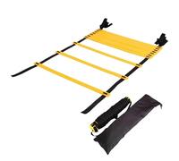 Escaleras De Agilidad Deportiva | Escaleras de Ejercicio para Entrenamiento de Agilidad | Aparato de Ejercicio para Movimiento en Deportes con Bolsa de Transporte para Tenis, Baloncesto, Fútbol,