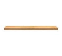 Escaleras de madera maciza de roble (120 x 30 x 2 cm), lacado marrón claro, 12 unidades, versátiles como escalera, alféizar de ventana o elemento decorativo para salón, pasillo y decoración de