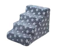 Escaleras De Mascotas, Escalones De Transición, 54 × 37 × 39 Cm, Caja De para Rampa De Gato, 3 Escalones De Rampa para Perros Y Escaleras Sofá Y Silla, Superficies Sin Deslizamiento, para