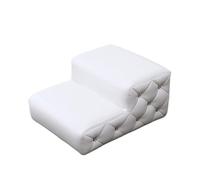 Escaleras for Perros, Cama con rampa for Animales for sofá, escalones for Mascotas Resistentes y Antideslizantes(White,50x40x24cm)