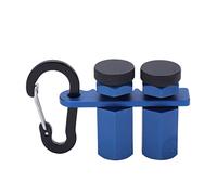 Escaleras - Material duradero de aleación de aluminio, diseño plano hexagonal para una abrazadera precisa, tornillos de pulgar de óxido negro para un ajuste fácil, ideal para chorro longitudinal de