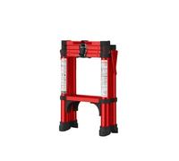 escaleras para desván Escalera telescópica portátil con un botón retráctil, Extensible y Multiusos for áticos, Ideal for el hogar y la Oficina. Plegable(4 Steps)