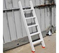 Escaleras para literas, Escalera de Madera para niños y Ancianos, Escalera de Repuesto para litera de Caravana con peldaño Ancho y 2 Ganchos, Altura de 90 cm, Escalera Lateral en ángulo (bla
