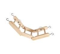 Escaleras para pájaros para Loros,Escalera para pájaros para Jaula | Escalera de Escalada con Jaula Plegable,Perca Divertida para Loros, Juguetes para moler Picos para periquitos, Loros,