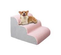 Escaleras para perros: escalera antideslizante para mascotas, escalón plegable para sofá, rampa de espuma suave, escalador de cama portátil, escalones alfombrados duraderos | Cómoda escalera para cach