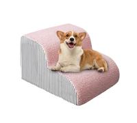 Escaleras para perros pequeños - Acolchado suave, marco ligero, ayuda a la subida suave, función de apoyo a la movilidad de mascotas | Ideal para el acceso al sofá, la cabecera y el ent