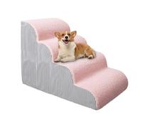 Escaleras para Perros Pequeños | Escaleras para Gatos y Perros para Camas Altas | Rampa para Vehículo Escalón para Sofá Sillón SUV Uso Interior Exterior Hogar Salón Dormitorio