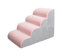 Escaleras para Perros: Rampa Plegable para Mascotas, Escalera Antideslizante, Ayuda Portátil para Subir para Perros Pequeños | De Espuma Suave para Cama, Sofá, Coche, Viajes, Uso Doméstico