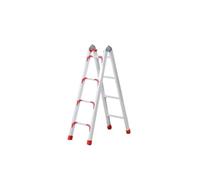 Escaleras telescópica Escalera telescópica Multifuncional de Aluminio de Doble Cara, Plegable, for ático, for Interiores y Exteriores. Escalera Plegable(1.5m)