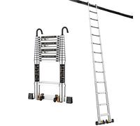 Escaleras telescópicas Plegable de Aluminio Escalera de extensión telescópica portátil para Uso de RV