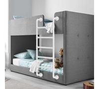 Escaleras universales de hierro forjado para litera de 3/4/5 escalones para montar en la pared, escalera de emergencia para dormitorio, caravana, techo, hogar, oficina, 100-300 cm