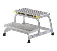 Escalerilla de montaje, antideslizante R13 eurokraft pro, superficie de apoyo 550 x 300 mm