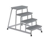 Escalerilla de montaje, antideslizante R13 eurokraft pro, superficie de apoyo 550 x 300 mm