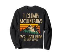 Escalo Montañas Senderismo Amante Senderismo Aventura al Aire Sudadera