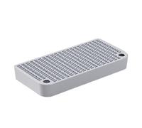 Escalón de caja de - Bandeja de lavable para gatos para suelo interior | Alfombrilla de trampa de doble capa con función de filtro | Rampa de inodoro impermeable para gatitos para mascotas